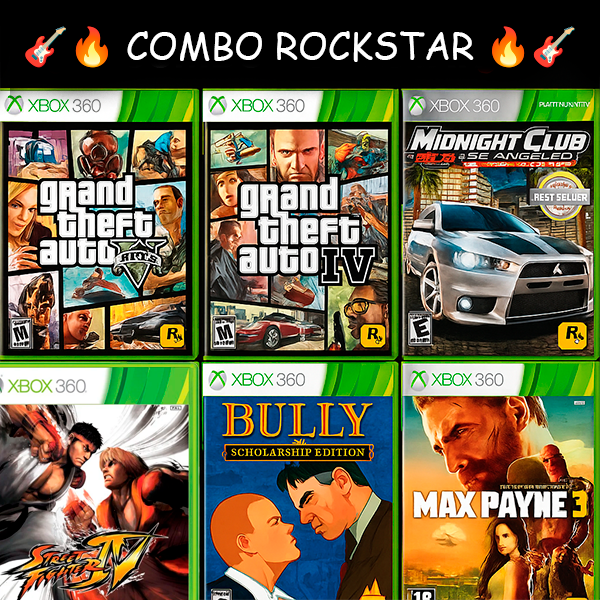 COMBO ROCKSTAR - XBOX 360
