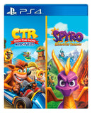 PACOTE DE JOGOS - CRASH TEAM RACING NITRO-FUELED + SPYRO - PS4